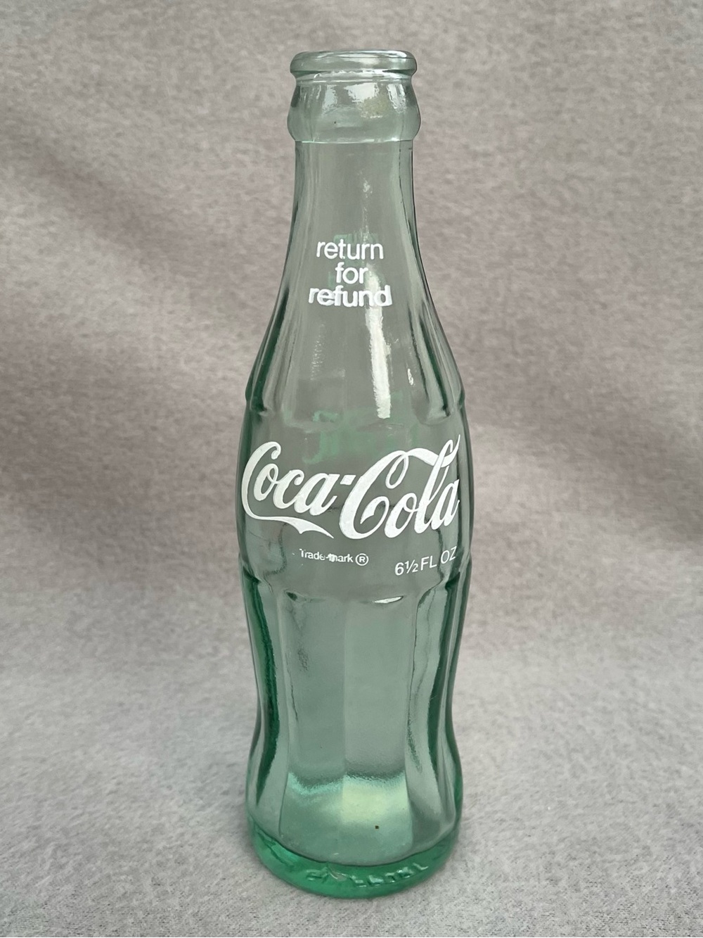 Vintage Coca Cola Bottle 6.5oz 1968 GULFPORT MISS Soda Collectible RARE Green Gl